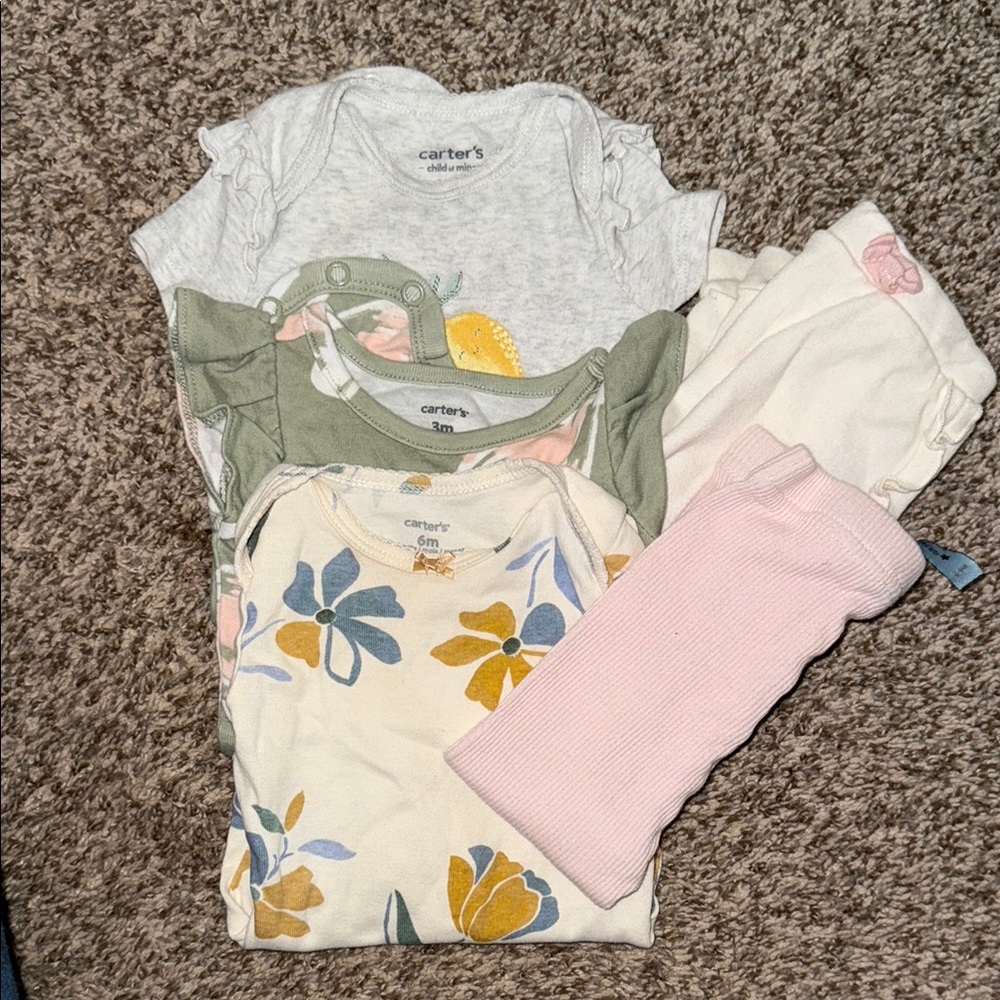 Carter's Baby Bodysuits and Pants Set
